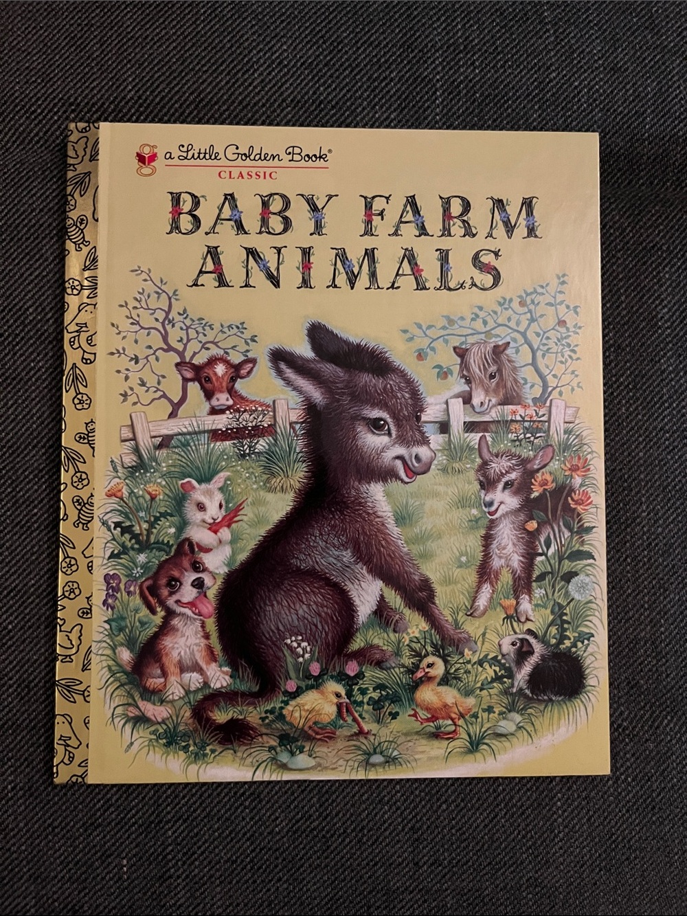 Little Golden Book Baby Farm Animals classic New!